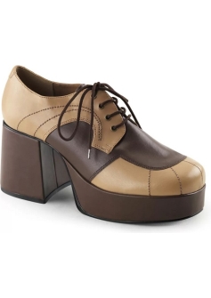 2 Tone Brown Platform Shoes
