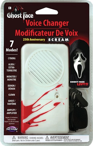 Ghost Face 25th Anniversary Deluxe Voice Changer
