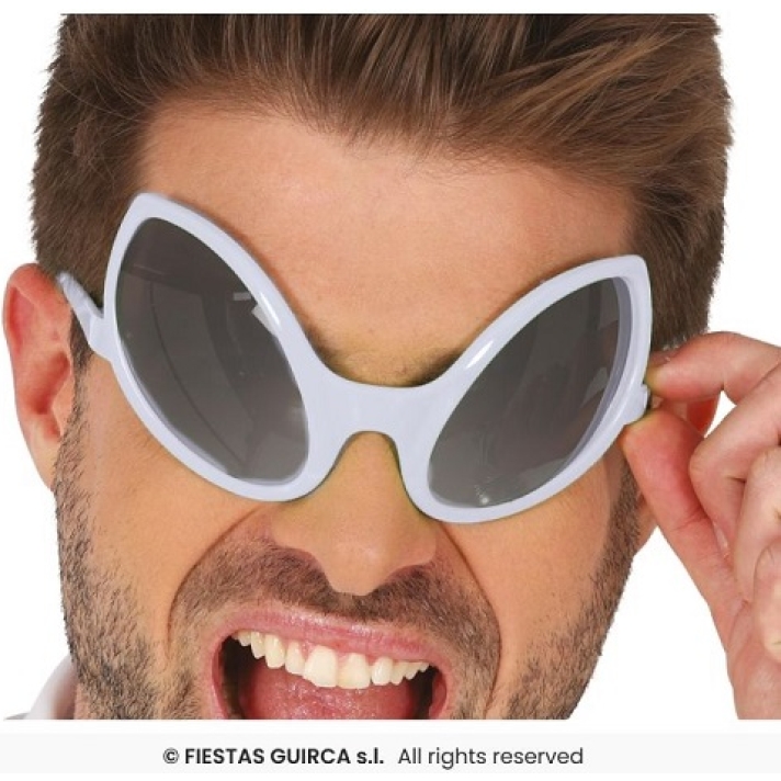 Silver Alien Sunglasses
