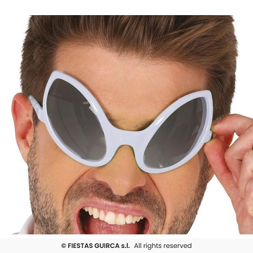 Silver Alien Sunglasses