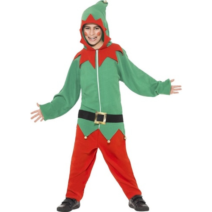 Elf All In One Kids Costume