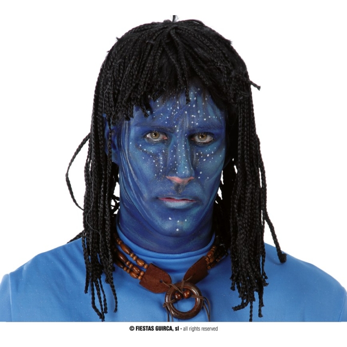 Avatar Black Braided Wig