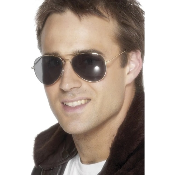 Gold Aviator Glasses