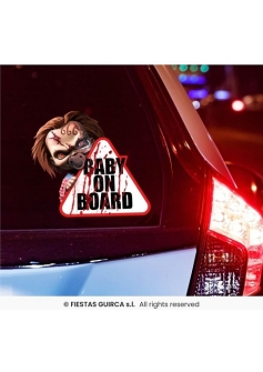 Baby On Board Car Window Sticker FG 26888