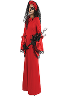Banana Costume Day Of The Dead Woman J-01-002 590 x 653