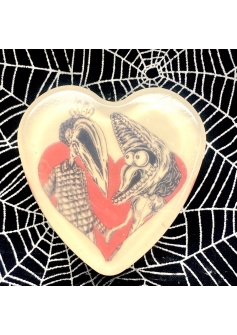 Beetlejuice Heart Soap