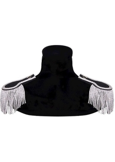 Black And Silver Shoulder Boards