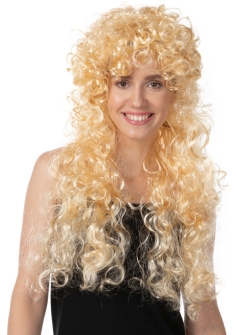 Blonde Curly Long Wig