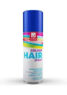 Blue Hairspray Can