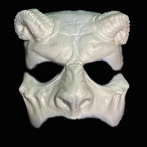 Demon Goat Foam Latex Prosthetic Brow