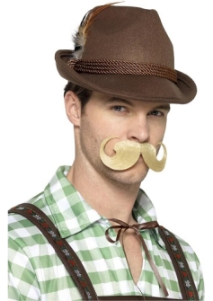 Brown Bavarian Hat