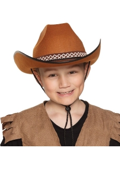 Brown Cow Boy Hat Kids