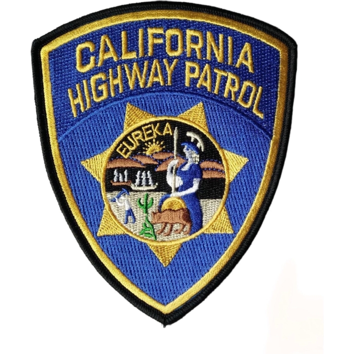 California Highway Patrol Costume Patch