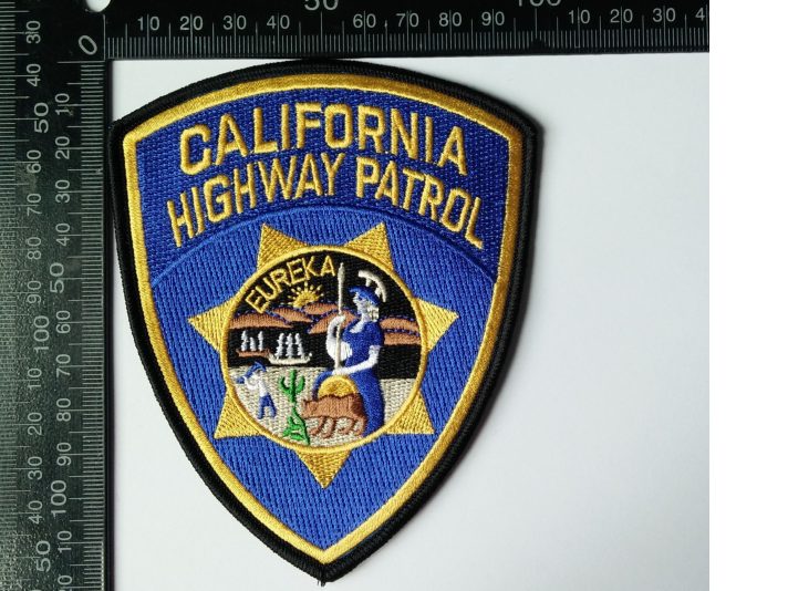 California Highway Patrol Costume Patch
