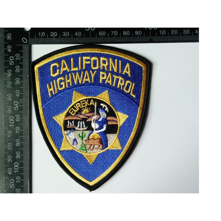 California Highway Patrol Costume Patch