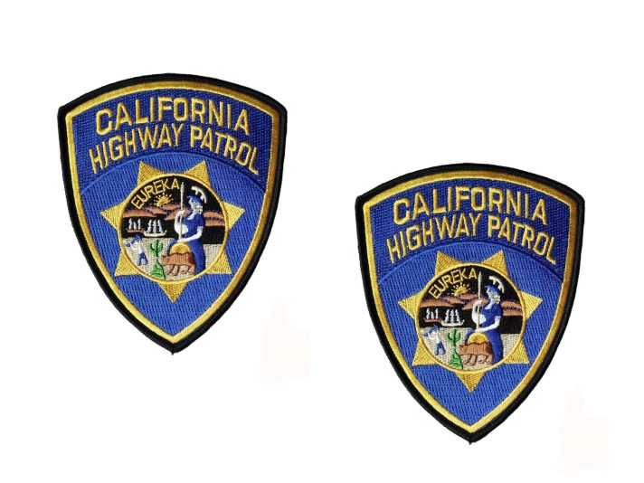 California Highway Patrol Costume Patch