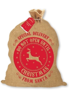 CPW Hessian Santa Sack
