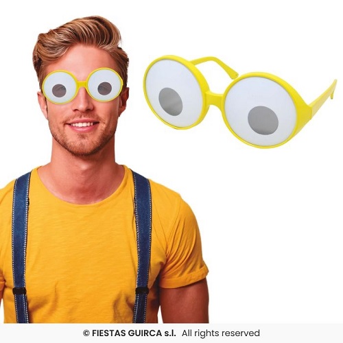 Cartoon Goggle Eye Glasses