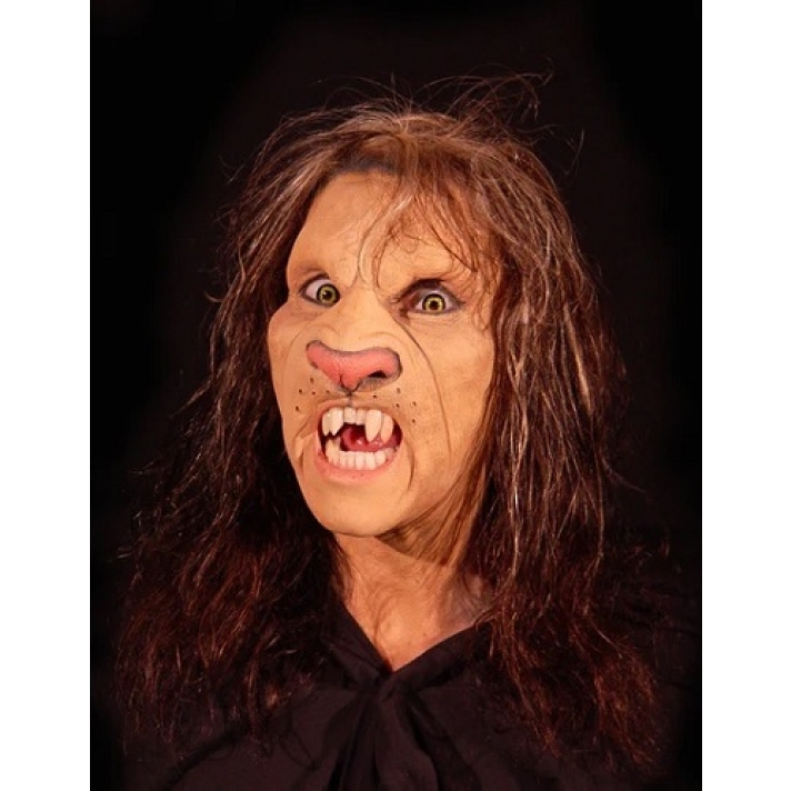 Cat Foam Latex Prosthetic Mask