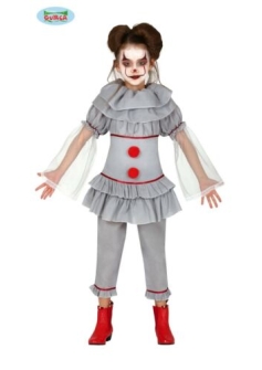 Crazy Clown Girls Costume