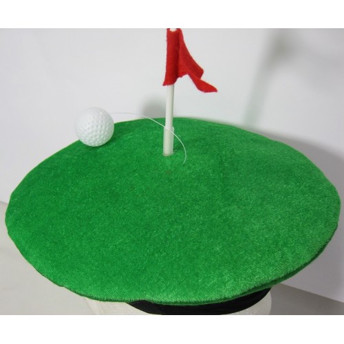 Golf Green Novelty Hat