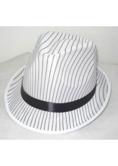 Creative Trilby white bllack stripes H7751-W-500x500