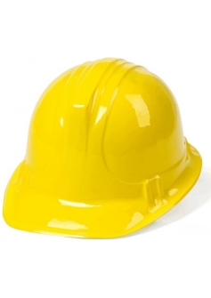 Creative builders helmet plastic yellow P1836-500x500