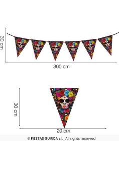DAy Of The Dead Bunting FG 24715