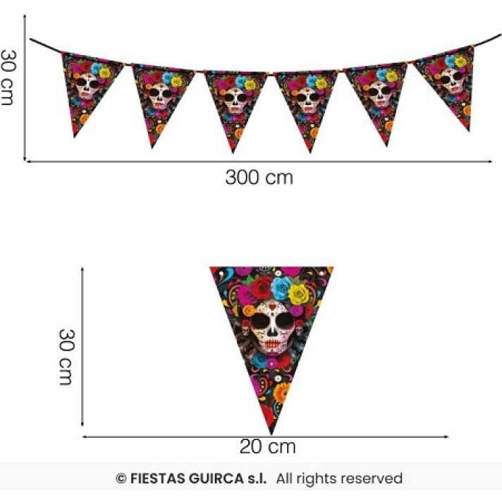 Day Of The Dead Bunting