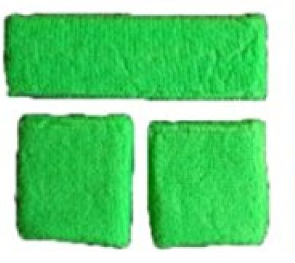 Neon Green Sweatband Set