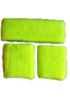 E Apollo sweatband set yellow