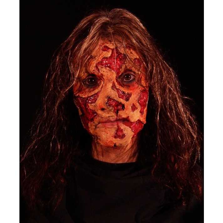 Burnt Foam Latex Prosthetic Mask