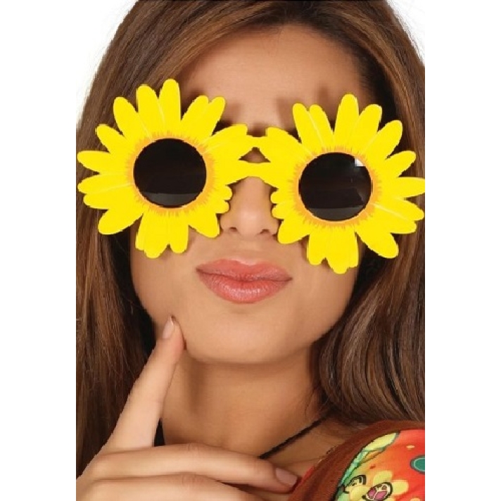 Yellow Sunflower Glasses