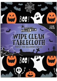 Gem Halloween Tablecloth Ghost