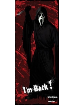 Ghostface Scream Door Cover