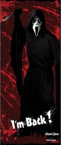 Scream Ghostface Door Cover
