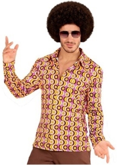 Groovy Style Discs Shirt Men Widmann