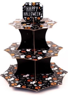 Happy Halloween Cupcake Stand