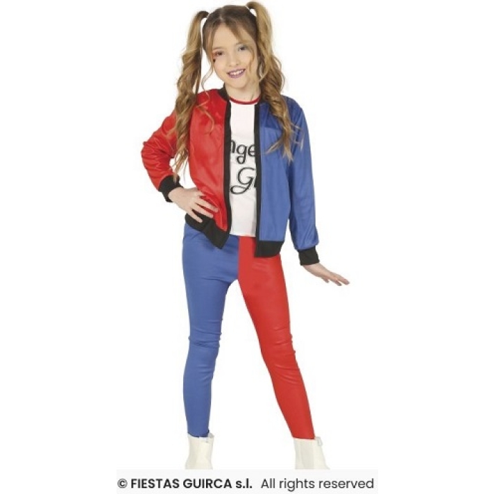 Girls Dangerous Girl Costume