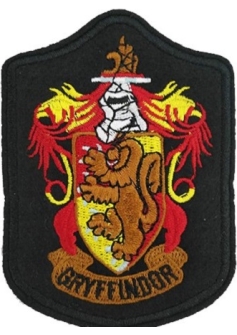 Harry POtter Gryffindor Patch Shield