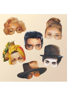 Hollywood Icons Masks Set