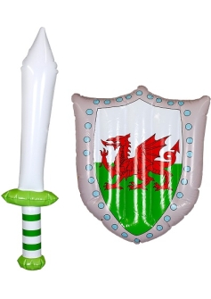 ILFD Inflatable Sword and Shield Wales