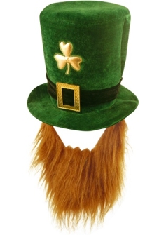 Irish Top Hat With Beard