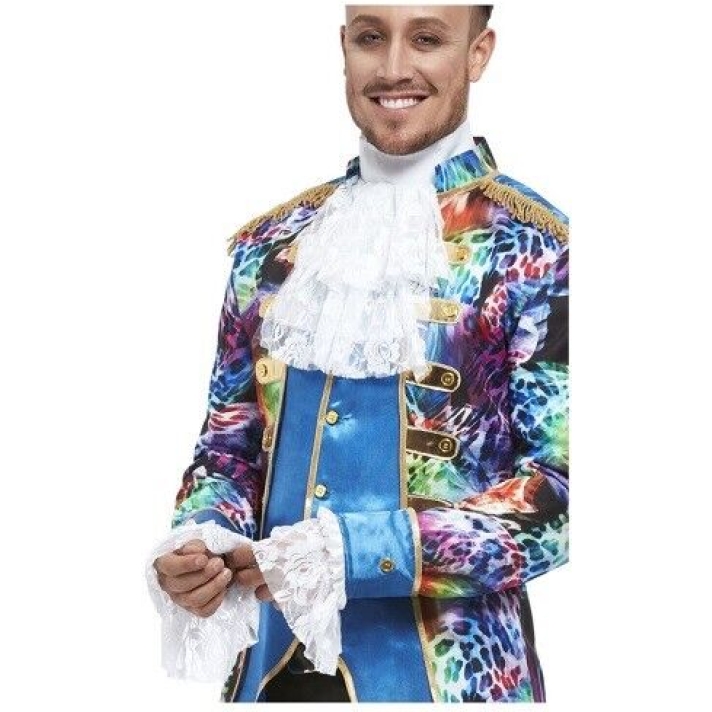 White Lace Cravat And Cuffs Set