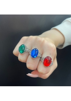 Jewelled Rings Pack Of 3 SP