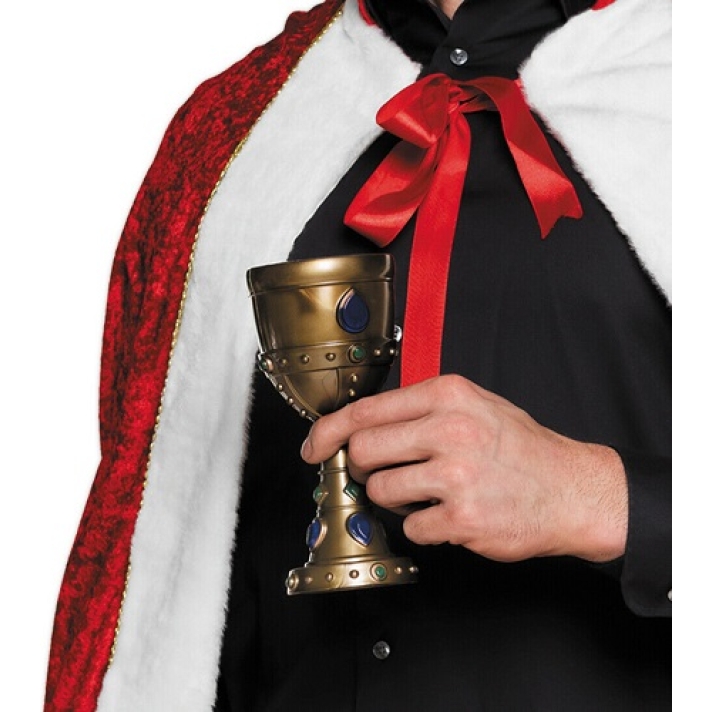 Medieval Gold Plastic Goblet