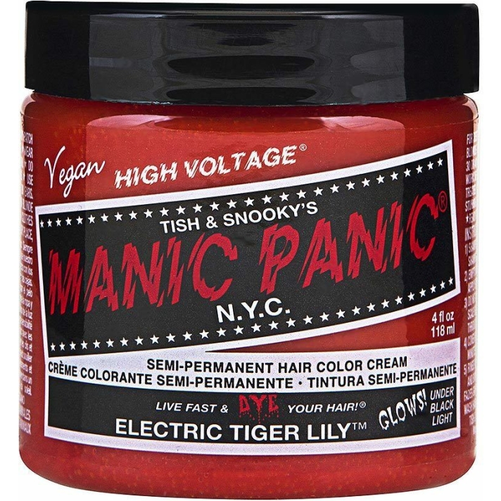 Manic Panic High Voltage Classic Hair Dye Colour 118ml Electric Tiger Lily