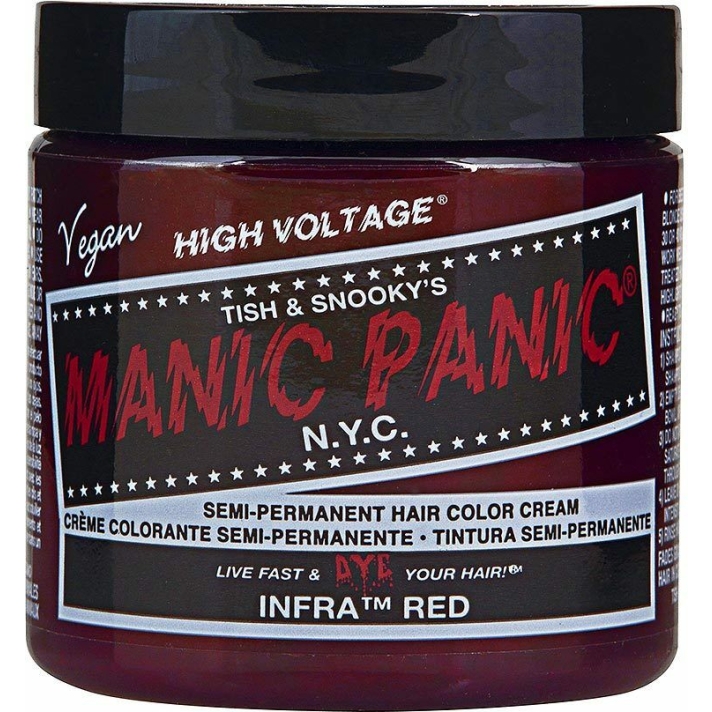 Manic Panic High Voltage Classic Hair Dye Colour 118ml Infra Red