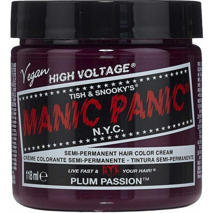 Manic Panic High Voltage Classic Hair Dye Colour 118ml Plum Passion