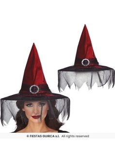 Maroon Witch Hat FG 13754